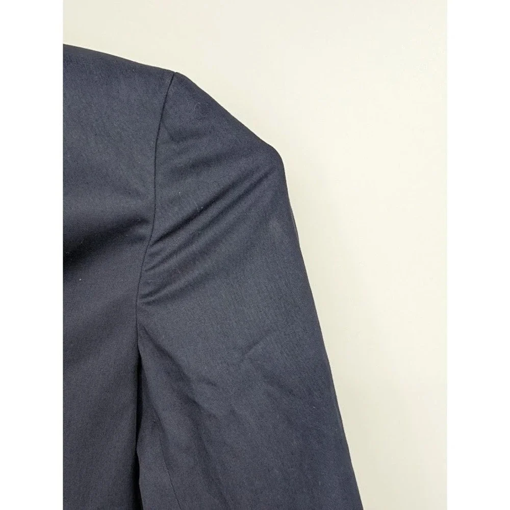 Henry Cotton's Designer Blue‎ Jacket Cotton Blazer sz 42